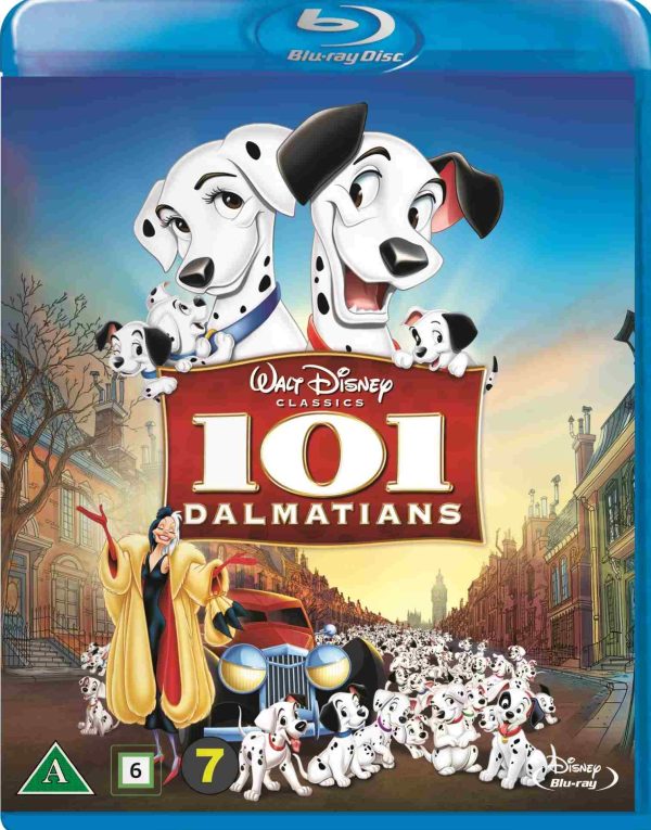 DISNEY KLASSIKKO 17 - 101 DALMATIALAISTA - Blu-ray